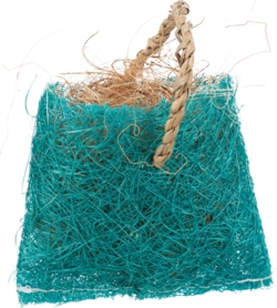 Snack bag with coco fibres, sisal