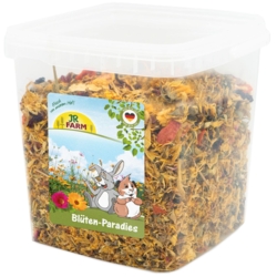 JR Farm Blomsterparadis i Spand – (5L / 500g) Naturlig Blomstermix til Kaniner og Gnavere
