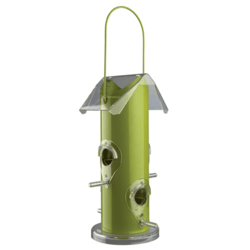 Foderdispenser, 14×25×14 cm, grøn