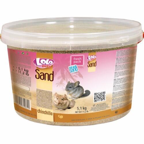 Chinchillasand/Badesand til hamster 5,1kg