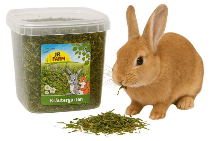 JR Farm Urtehave i Spand – (5L / 500g) Naturlig Snack til Kaniner og Gnavere