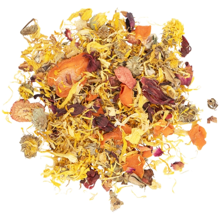 JR Farm Blomsterparadis i Spand – (5L / 500g) Naturlig Blomstermix til Kaniner og Gnavere