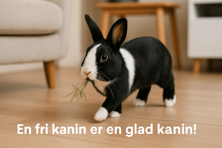Hvorfor en fri kanin er en glad kanin